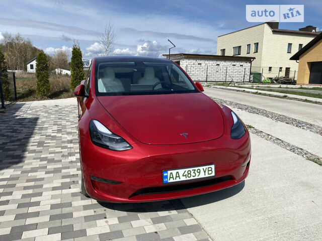 Червоний Тесла Model Y, об'ємом двигуна 0 л та пробігом 40 тис. км за 29500 $, фото 4 на Automoto.ua