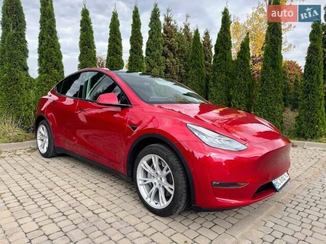 Тесла Model Y 2021 в Львове на Automoto.ua Красный Тесла Model Y, объемом двигателя 0 л и пробегом 41 тыс. км за 23900 $, фото 3 на Automoto.ua