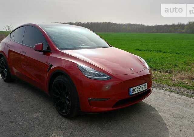 Червоний Тесла Model Y, об'ємом двигуна 0 л та пробігом 36 тис. км за 33500 $, фото 3 на Automoto.ua