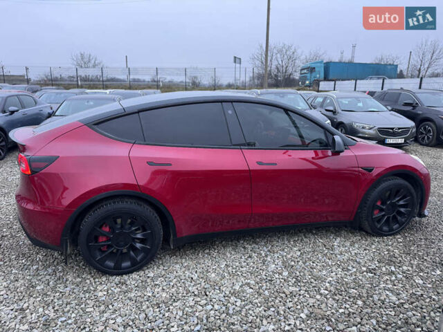 Красный Тесла Model Y, объемом двигателя 0 л и пробегом 85 тыс. км за 23500 $, фото 14 на Automoto.ua