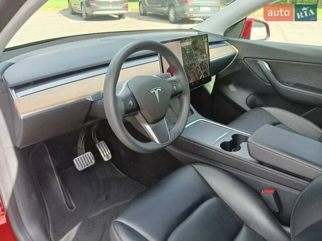 Красный Тесла Model Y, объемом двигателя 0 л и пробегом 70 тыс. км за 24500 $, фото 6 на Automoto.ua
