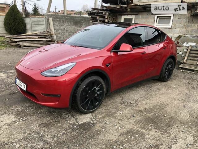 Червоний Тесла Model Y, об'ємом двигуна 0 л та пробігом 35 тис. км за 35000 $, фото 3 на Automoto.ua