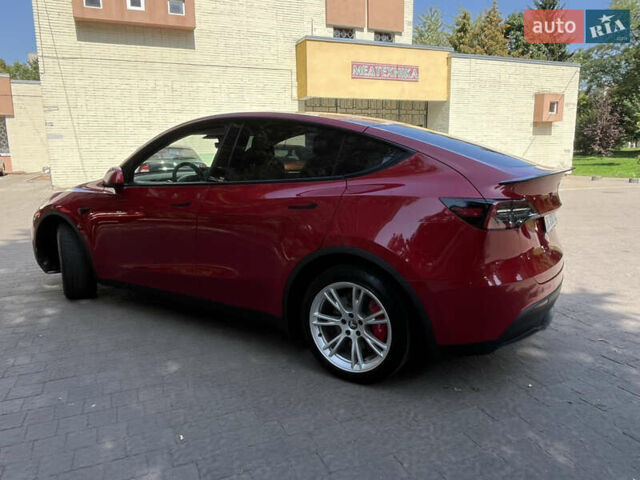 Красный Тесла Model Y, объемом двигателя 0 л и пробегом 127 тыс. км за 22499 $, фото 6 на Automoto.ua