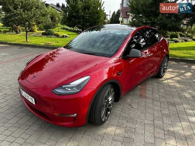 Красный Тесла Model Y, объемом двигателя 0 л и пробегом 191 тыс. км за 21700 $, фото 10 на Automoto.ua