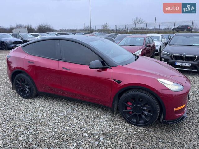 Красный Тесла Model Y, объемом двигателя 0 л и пробегом 85 тыс. км за 23500 $, фото 15 на Automoto.ua