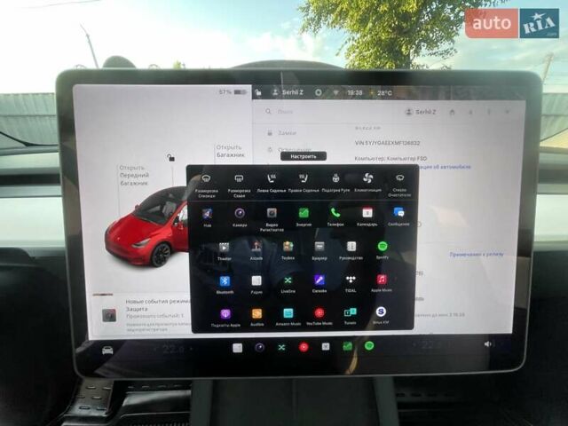 Красный Тесла Model Y, объемом двигателя 0 л и пробегом 81 тыс. км за 27500 $, фото 27 на Automoto.ua