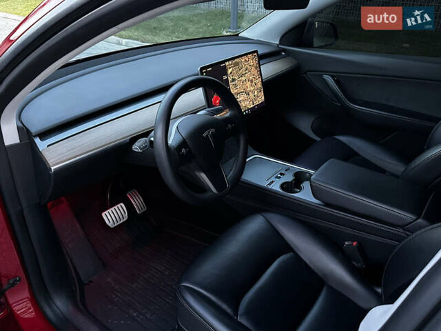 Красный Тесла Model Y, объемом двигателя 0 л и пробегом 191 тыс. км за 21600 $, фото 14 на Automoto.ua