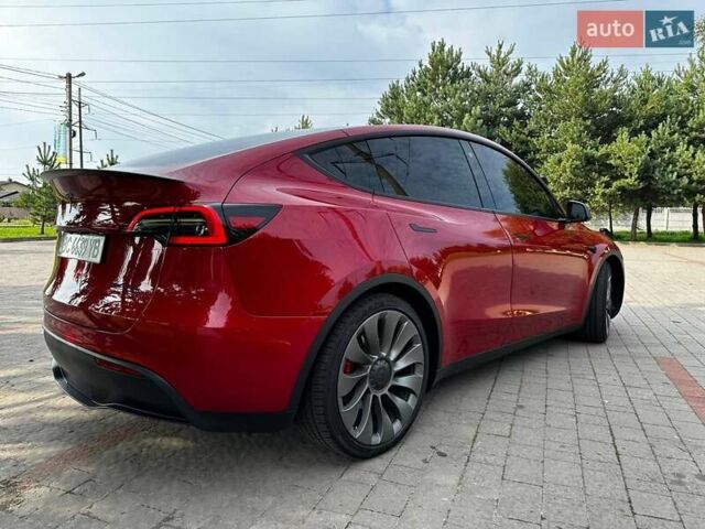 Красный Тесла Model Y, объемом двигателя 0 л и пробегом 191 тыс. км за 21700 $, фото 6 на Automoto.ua