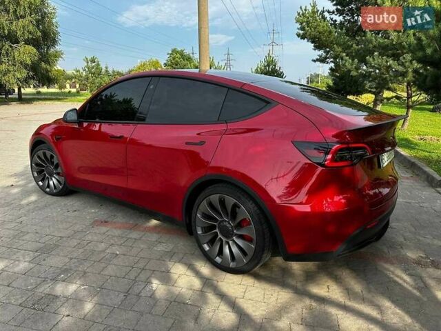 Красный Тесла Model Y, объемом двигателя 0 л и пробегом 191 тыс. км за 21700 $, фото 12 на Automoto.ua