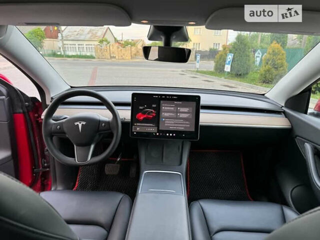 Красный Тесла Model Y, объемом двигателя 0 л и пробегом 38 тыс. км за 33200 $, фото 8 на Automoto.ua