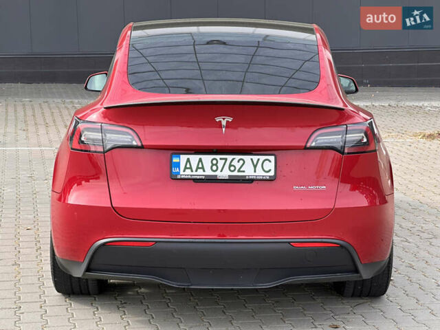 Тесла Model Y 2021 в Киеве на Automoto.ua Красный Тесла Model Y, объемом двигателя 0 л и пробегом 83 тыс. км за 24900 $, фото 9 на Automoto.ua