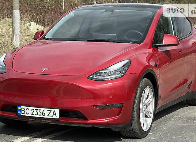 Червоний Тесла Model Y, об'ємом двигуна 0 л та пробігом 22 тис. км за 24999 $, фото 2 на Automoto.ua