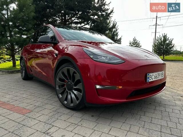 Красный Тесла Model Y, объемом двигателя 0 л и пробегом 191 тыс. км за 21700 $, фото 17 на Automoto.ua