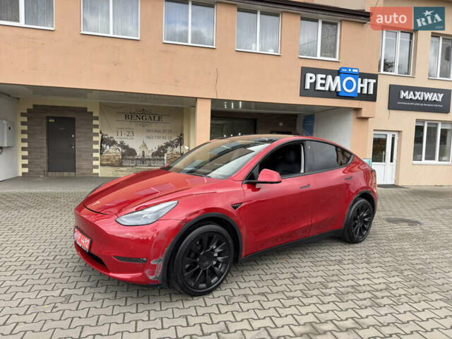 Червоний Тесла Model Y, об'ємом двигуна 0 л та пробігом 117 тис. км за 19500 $, фото 2 на Automoto.ua