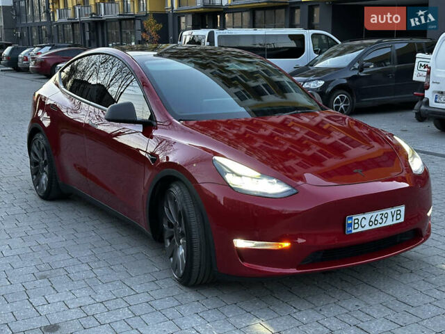 Красный Тесла Model Y, объемом двигателя 0 л и пробегом 191 тыс. км за 21600 $, фото 7 на Automoto.ua