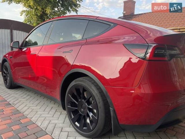 Красный Тесла Model Y, объемом двигателя 0 л и пробегом 81 тыс. км за 27500 $, фото 29 на Automoto.ua