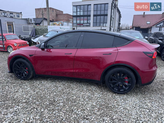 Красный Тесла Model Y, объемом двигателя 0 л и пробегом 85 тыс. км за 23500 $, фото 5 на Automoto.ua