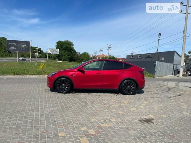 Красный Тесла Model Y, объемом двигателя 0 л и пробегом 157 тыс. км за 35900 $, фото 4 на Automoto.ua