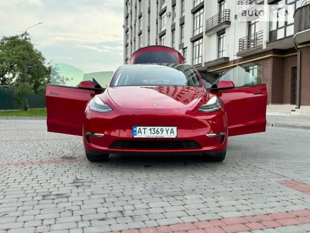 Красный Тесла Model Y, объемом двигателя 0 л и пробегом 38 тыс. км за 33200 $, фото 14 на Automoto.ua