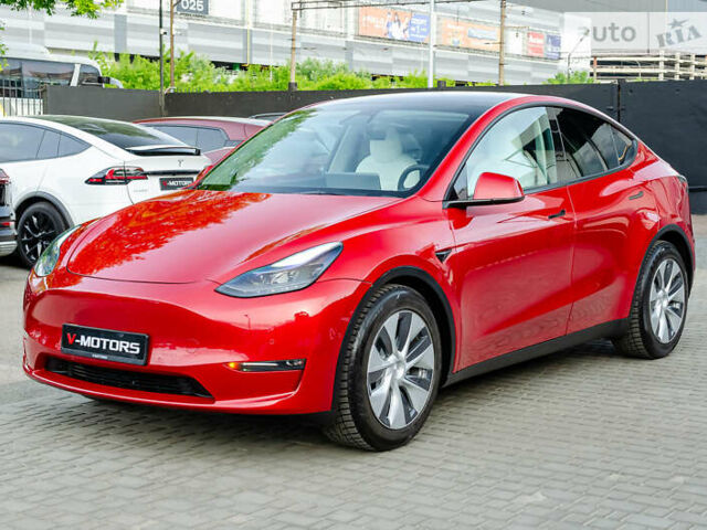 Червоний Тесла Model Y, об'ємом двигуна 0 л та пробігом 3 тис. км за 35500 $, фото 3 на Automoto.ua