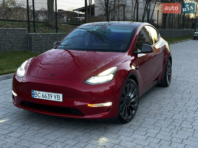 Красный Тесла Model Y, объемом двигателя 0 л и пробегом 191 тыс. км за 21600 $, фото 2 на Automoto.ua