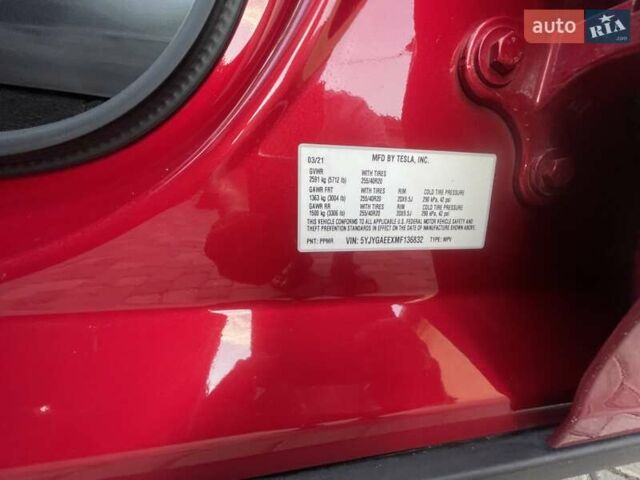Червоний Тесла Model Y, об'ємом двигуна 0 л та пробігом 86 тис. км за 27500 $, фото 24 на Automoto.ua