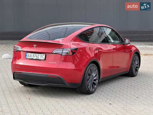 Тесла Model Y 2021 в Киеве на Automoto.ua Красный Тесла Model Y, объемом двигателя 0 л и пробегом 83 тыс. км за 24900 $, фото 11 на Automoto.ua