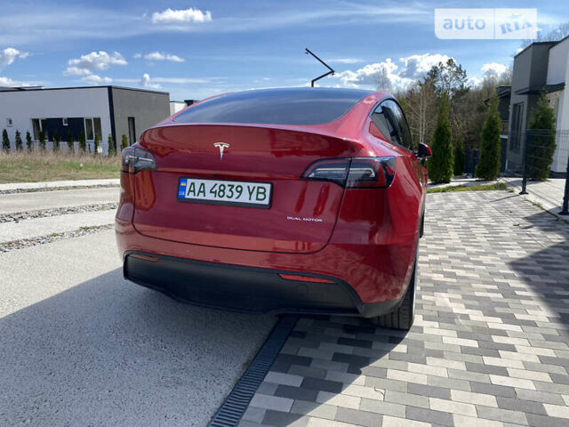 Червоний Тесла Model Y, об'ємом двигуна 0 л та пробігом 40 тис. км за 29500 $, фото 7 на Automoto.ua