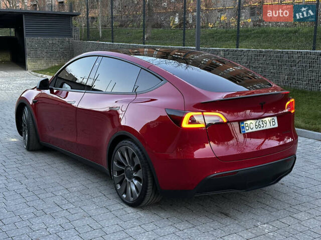 Красный Тесла Model Y, объемом двигателя 0 л и пробегом 191 тыс. км за 21600 $, фото 6 на Automoto.ua