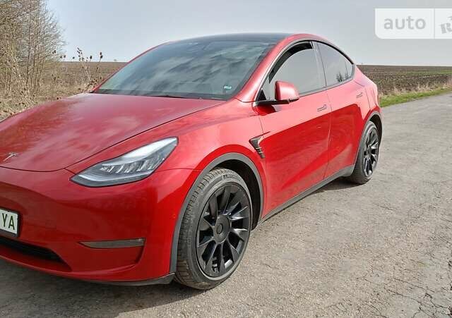 Червоний Тесла Model Y, об'ємом двигуна 0 л та пробігом 36 тис. км за 33500 $, фото 2 на Automoto.ua