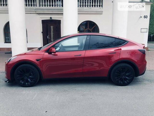 Красный Тесла Model Y, объемом двигателя 0 л и пробегом 73 тыс. км за 32500 $, фото 2 на Automoto.ua