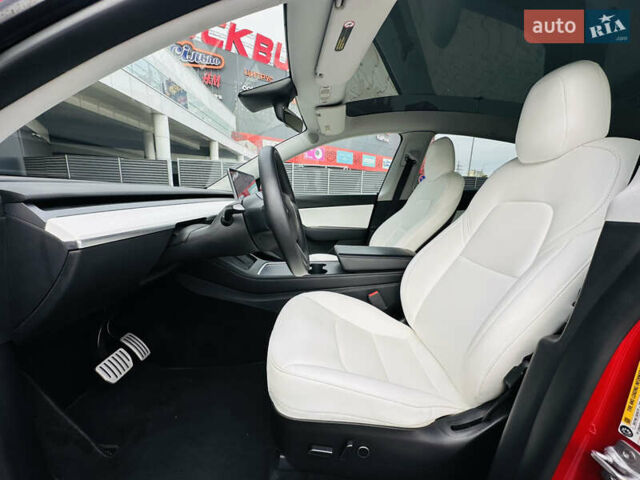 Тесла Model Y 2021 в Киеве на Automoto.ua Красный Тесла Model Y, объемом двигателя 0 л и пробегом 83 тыс. км за 24900 $, фото 18 на Automoto.ua