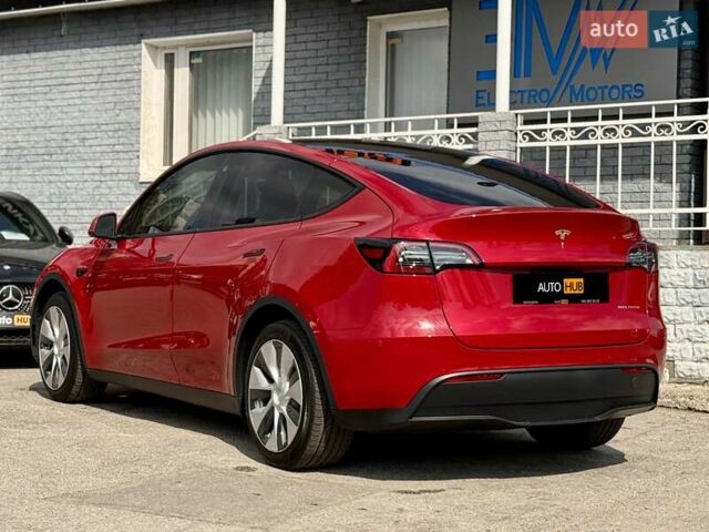 Красный Тесла Model Y, объемом двигателя 0 л и пробегом 75 тыс. км за 25000 $, фото 4 на Automoto.ua