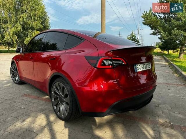 Красный Тесла Model Y, объемом двигателя 0 л и пробегом 191 тыс. км за 21700 $, фото 7 на Automoto.ua