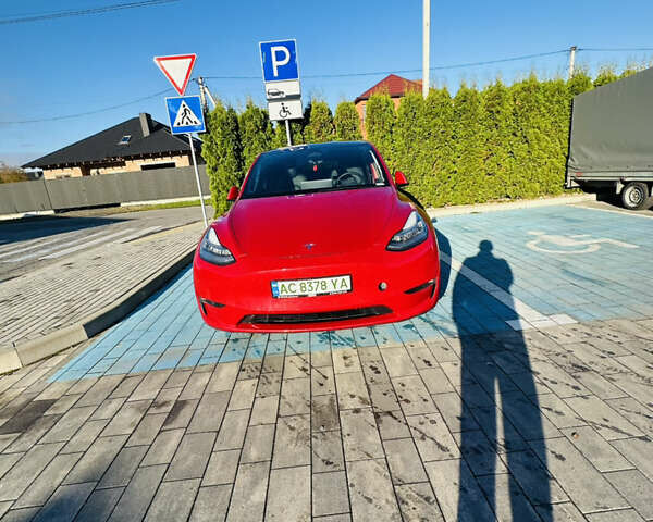 Червоний Тесла Model Y, об'ємом двигуна 0 л та пробігом 65 тис. км за 20900 $, фото 3 на Automoto.ua