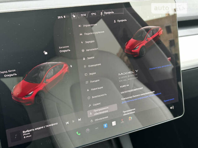 Червоний Тесла Model Y, об'ємом двигуна 0 л та пробігом 41 тис. км за 27000 $, фото 13 на Automoto.ua