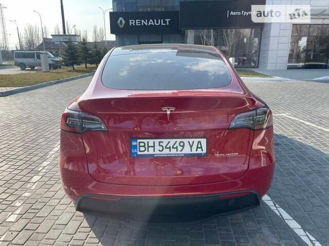 Красный Тесла Model Y, объемом двигателя 0 л и пробегом 157 тыс. км за 35900 $, фото 22 на Automoto.ua