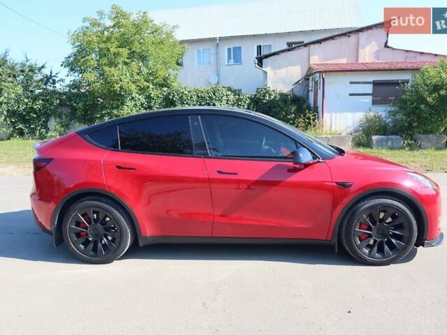 Красный Тесла Model Y, объемом двигателя 0 л и пробегом 85 тыс. км за 22200 $, фото 14 на Automoto.ua