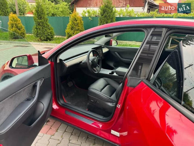 Красный Тесла Model Y, объемом двигателя 0 л и пробегом 38 тыс. км за 28999 $, фото 13 на Automoto.ua