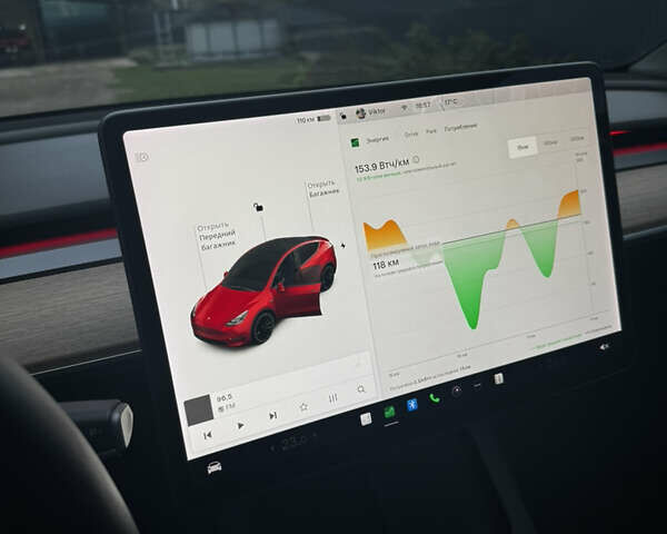 Красный Тесла Model Y, объемом двигателя 0 л и пробегом 59 тыс. км за 27500 $, фото 11 на Automoto.ua