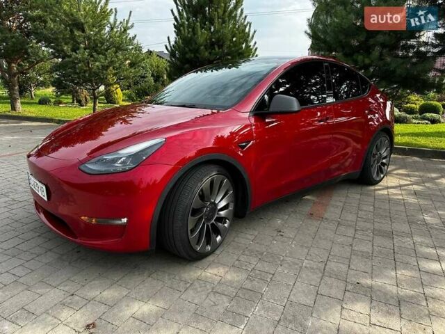 Красный Тесла Model Y, объемом двигателя 0 л и пробегом 191 тыс. км за 21700 $, фото 5 на Automoto.ua