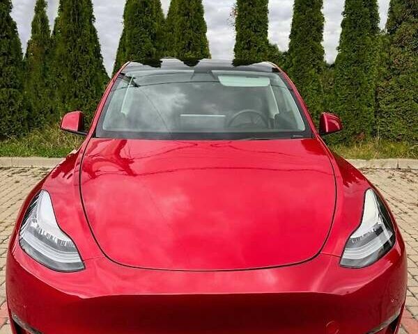 Тесла Model Y 2021 в Львове на Automoto.ua Красный Тесла Model Y, объемом двигателя 0 л и пробегом 41 тыс. км за 23900 $, фото 1 на Automoto.ua