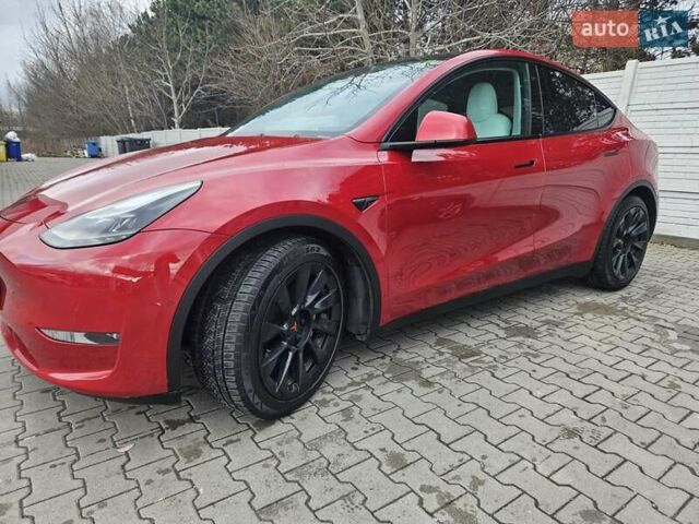 Червоний Тесла Model Y, об'ємом двигуна 0 л та пробігом 54 тис. км за 32500 $, фото 6 на Automoto.ua