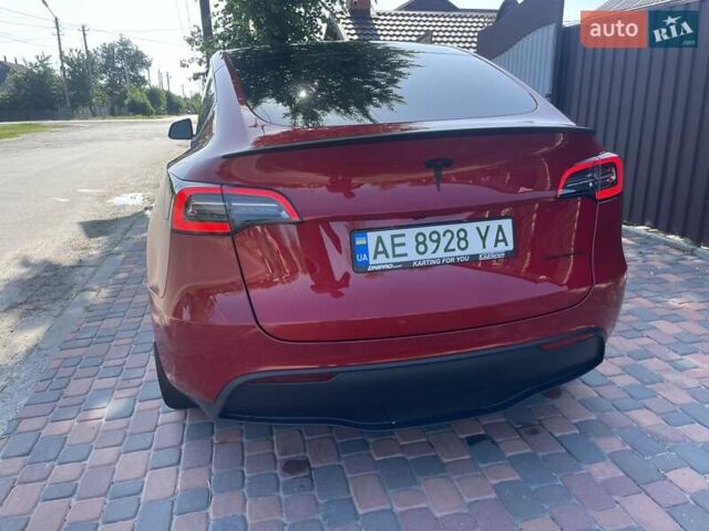 Красный Тесла Model Y, объемом двигателя 0 л и пробегом 81 тыс. км за 27500 $, фото 18 на Automoto.ua