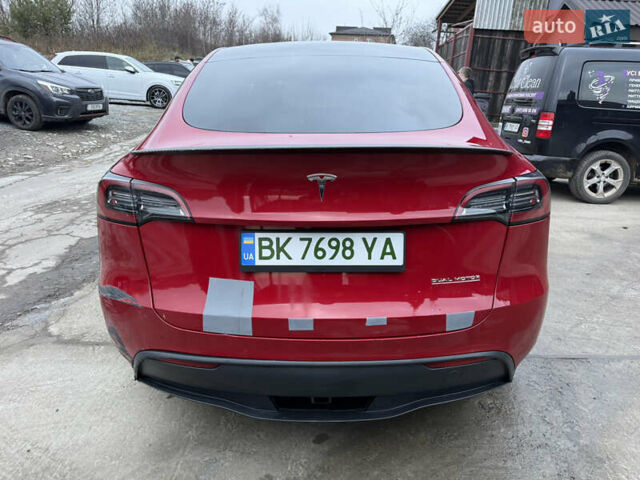 Красный Тесла Model Y, объемом двигателя 0 л и пробегом 140 тыс. км за 23000 $, фото 5 на Automoto.ua