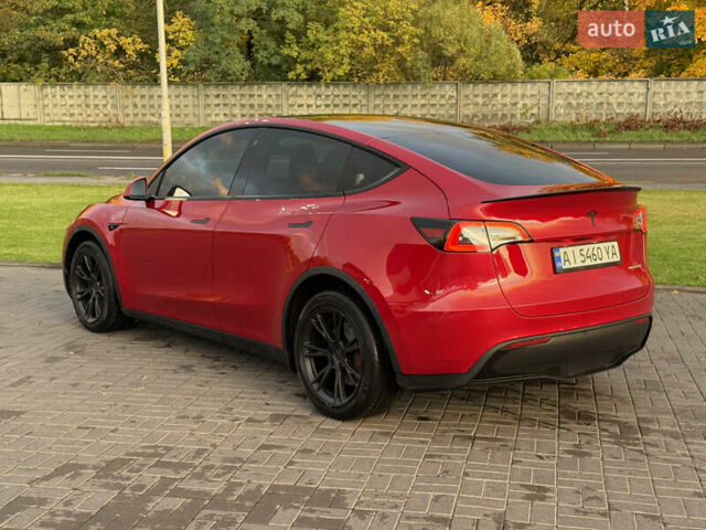 Красный Тесла Model Y, объемом двигателя 0 л и пробегом 60 тыс. км за 25000 $, фото 1 на Automoto.ua