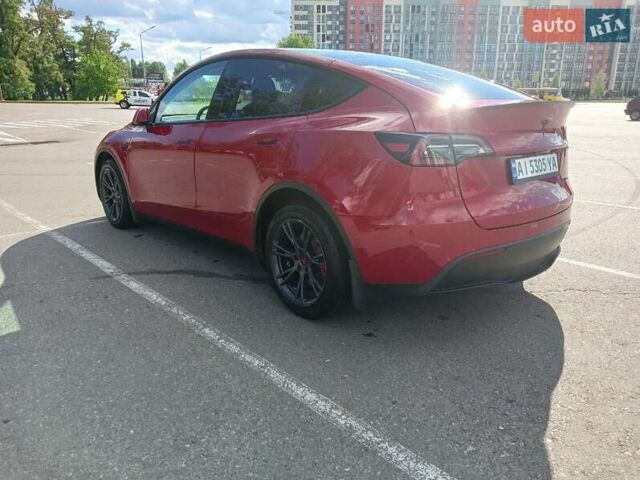 Красный Тесла Model Y, объемом двигателя 0 л и пробегом 70 тыс. км за 24500 $, фото 2 на Automoto.ua