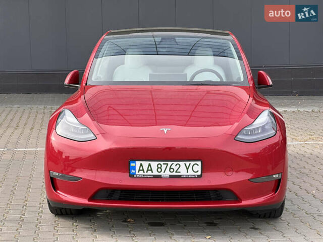 Тесла Model Y 2021 в Киеве на Automoto.ua Красный Тесла Model Y, объемом двигателя 0 л и пробегом 83 тыс. км за 24900 $, фото 2 на Automoto.ua