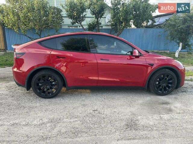 Красный Тесла Model Y, объемом двигателя 0 л и пробегом 81 тыс. км за 27500 $, фото 22 на Automoto.ua