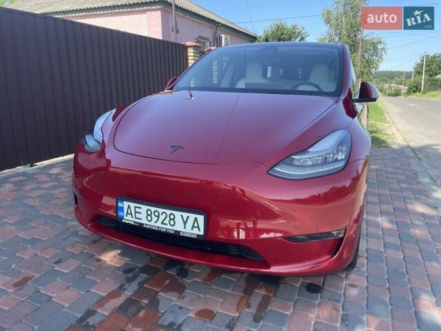 Красный Тесла Model Y, объемом двигателя 0 л и пробегом 81 тыс. км за 27500 $, фото 11 на Automoto.ua